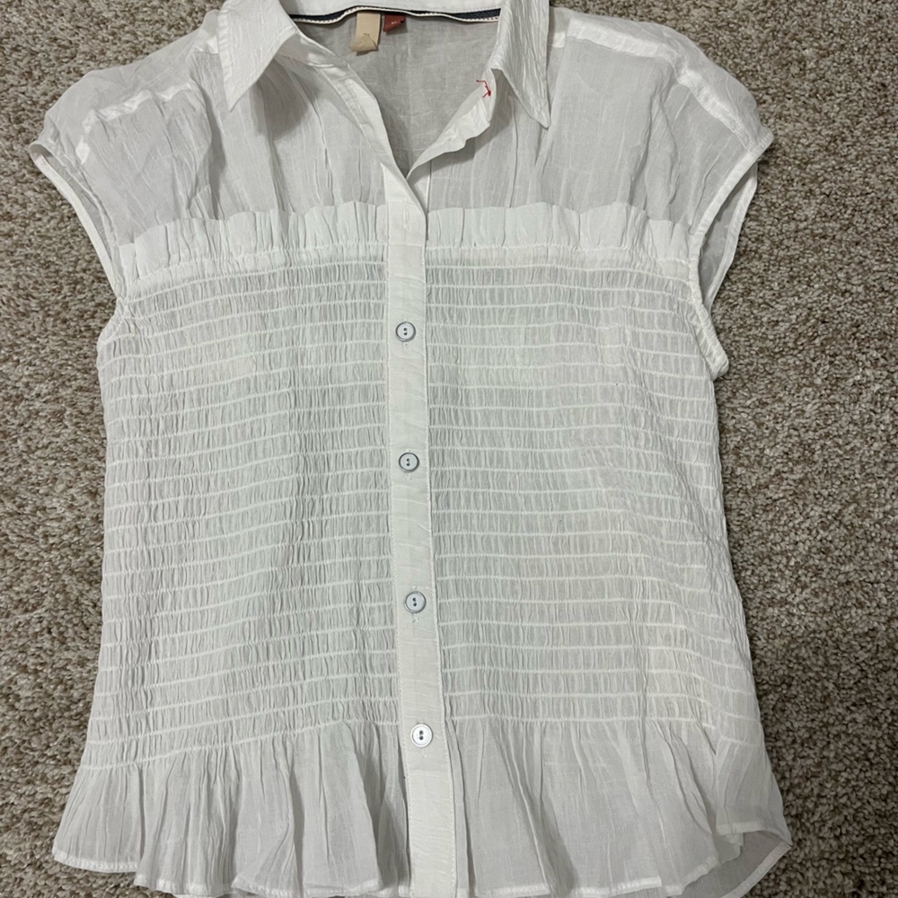 Pilcro White Blouse